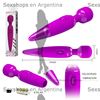 Masajeador vibrador microfono de velocidad regulable